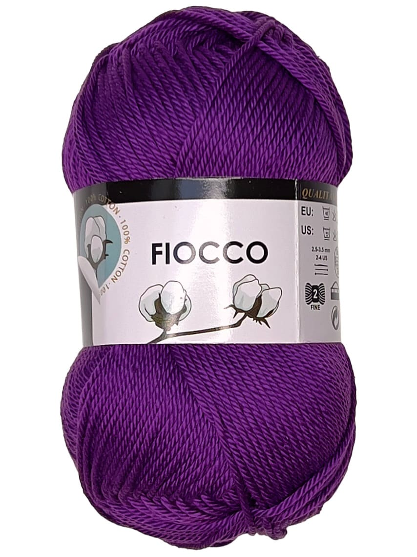 Fiocco Baumwollgarn Violett 7431